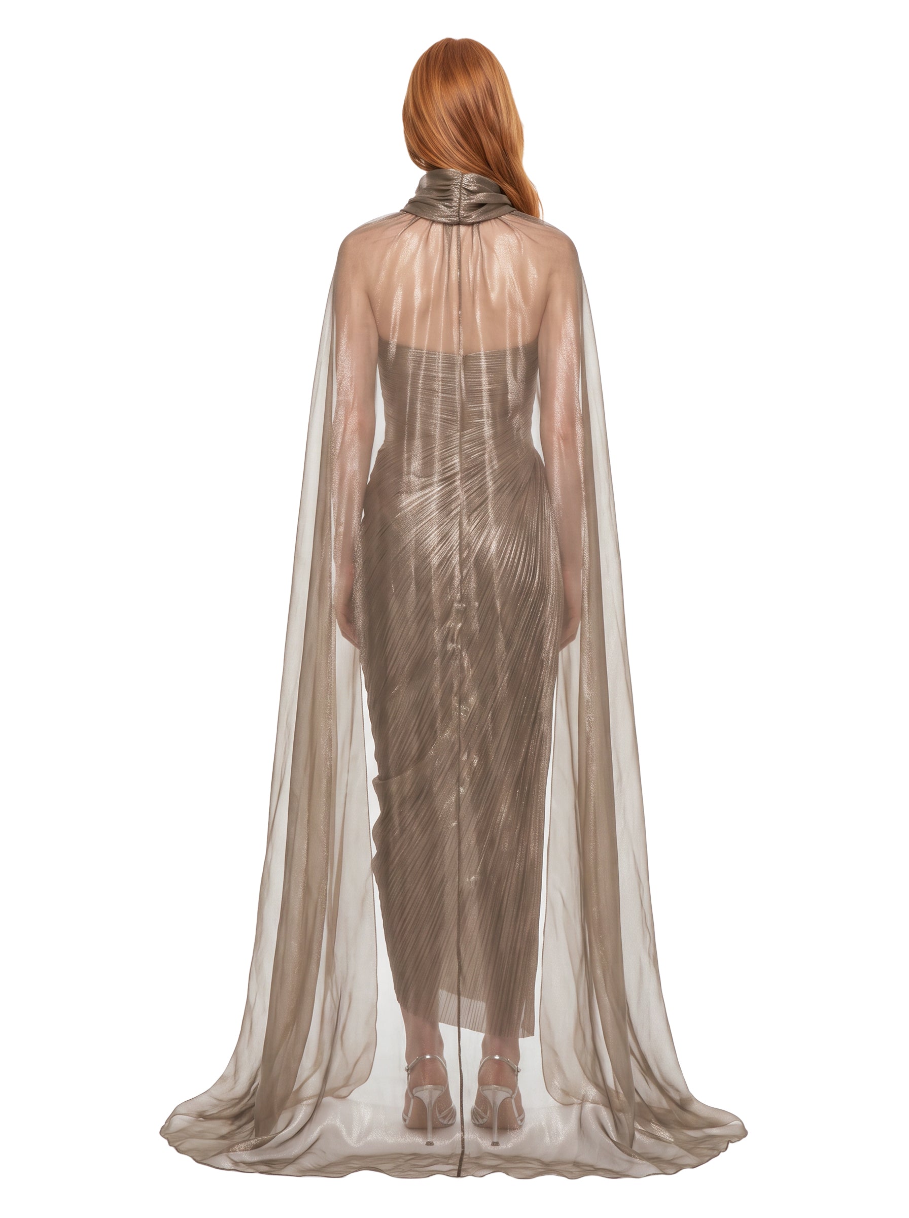 Cappa da sera Celestina in bronzo 
