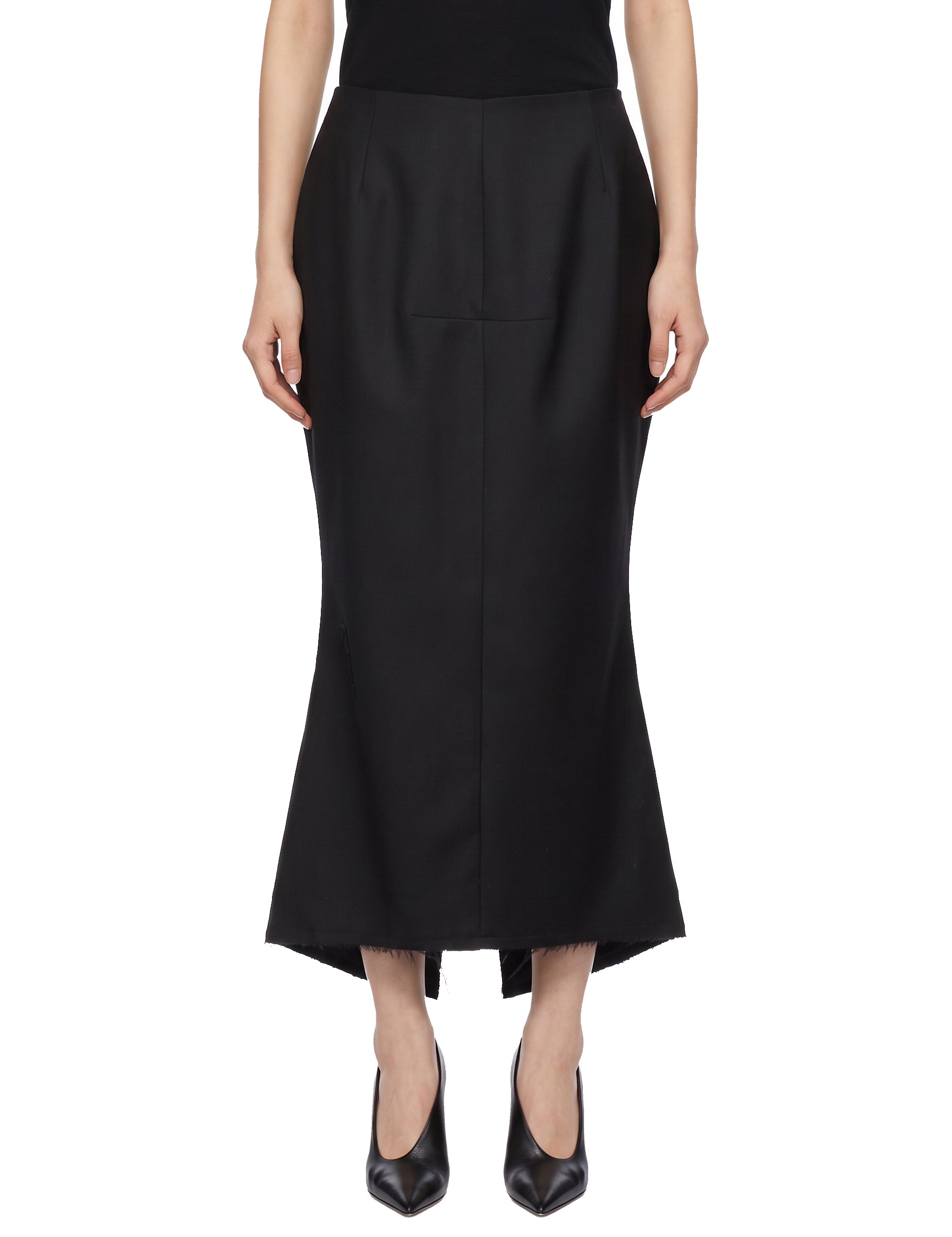 Gonna midi Madame in nero 