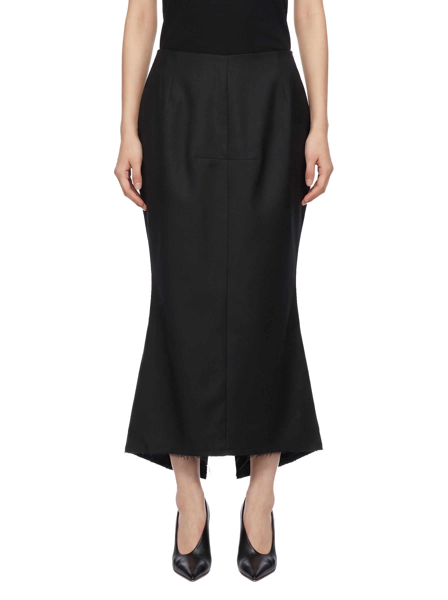 Gonna midi Madame in nero 