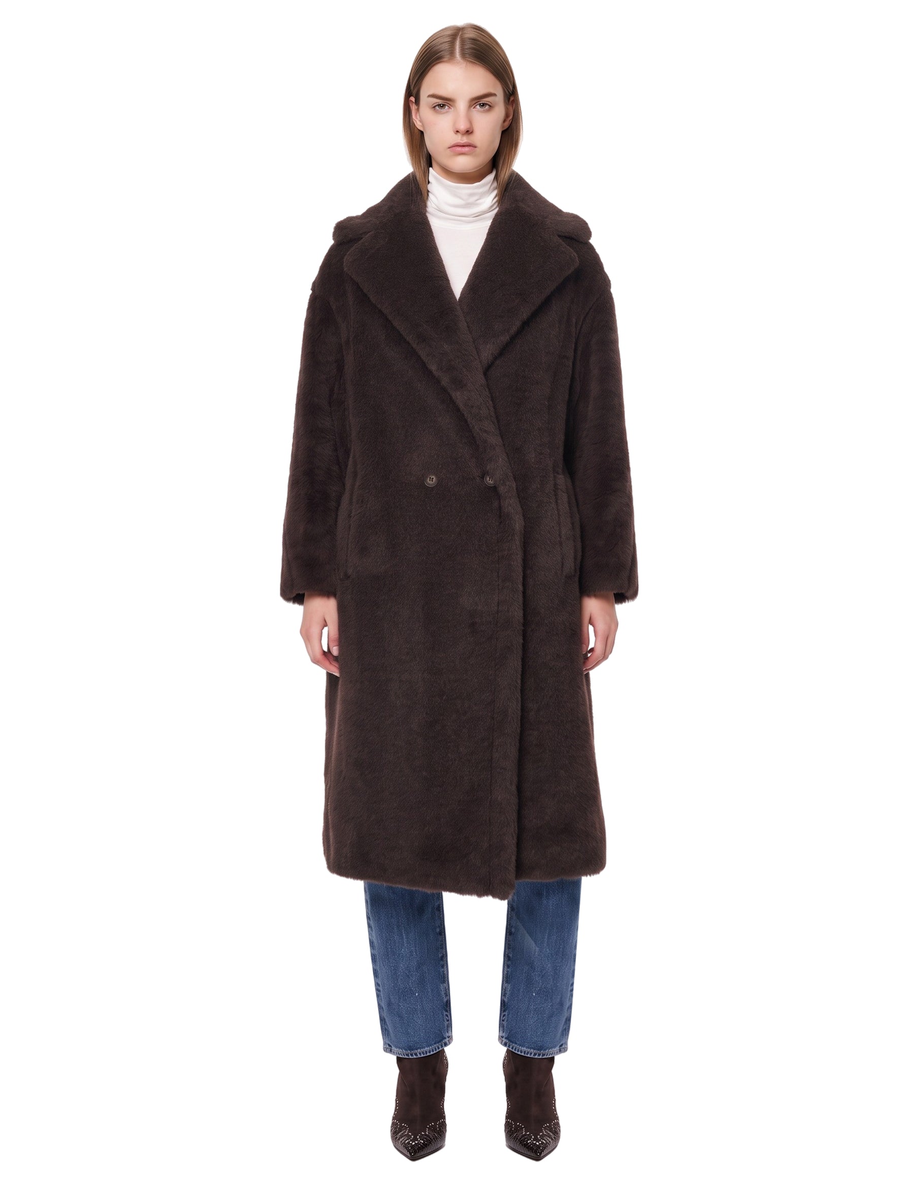 Cappotti Teddy Bear Icon in marrone 