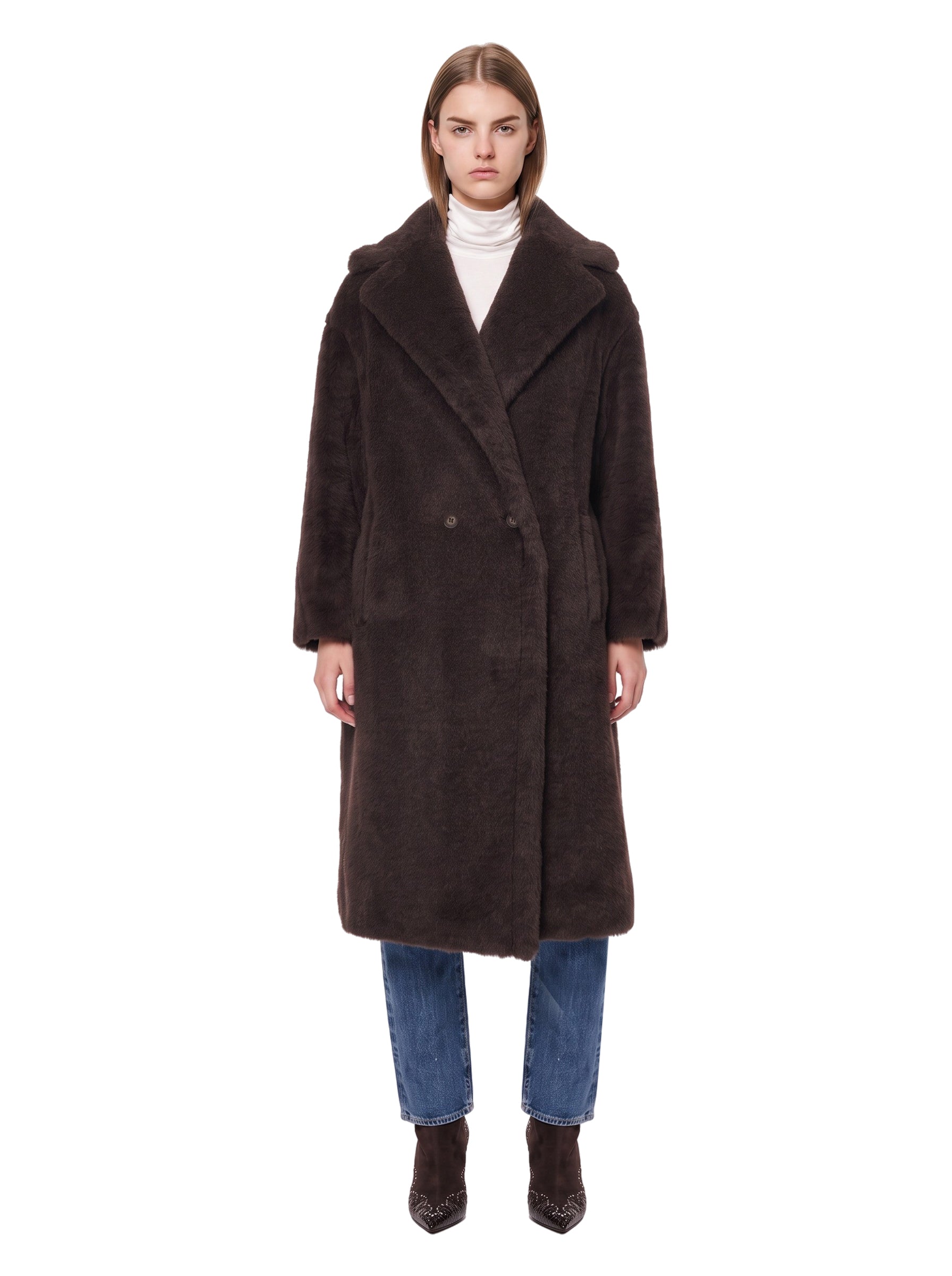Cappotti Teddy Bear Icon in marrone 