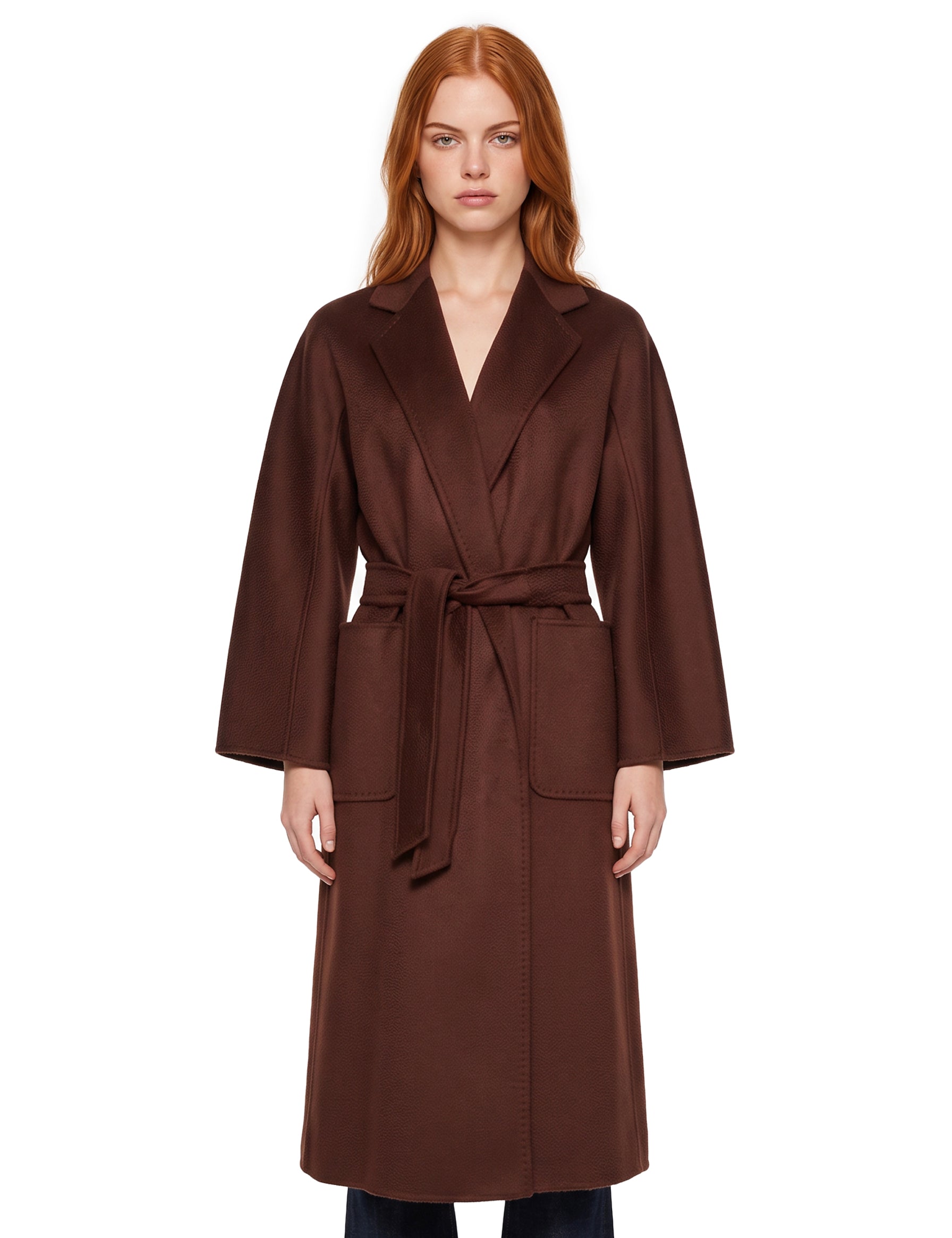 Cappotto Icon in marrone 