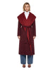 Cappotto Tululo in bordeaux