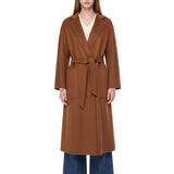 Cappotto a vestaglia Strenna in marrone 