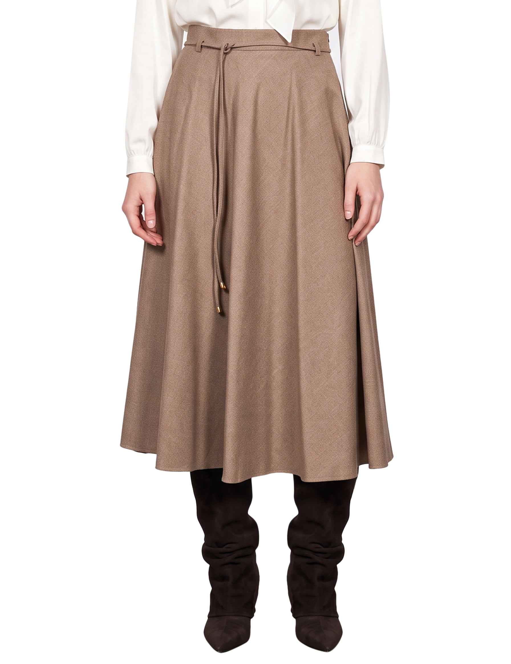 Gonna Califfo in beige 