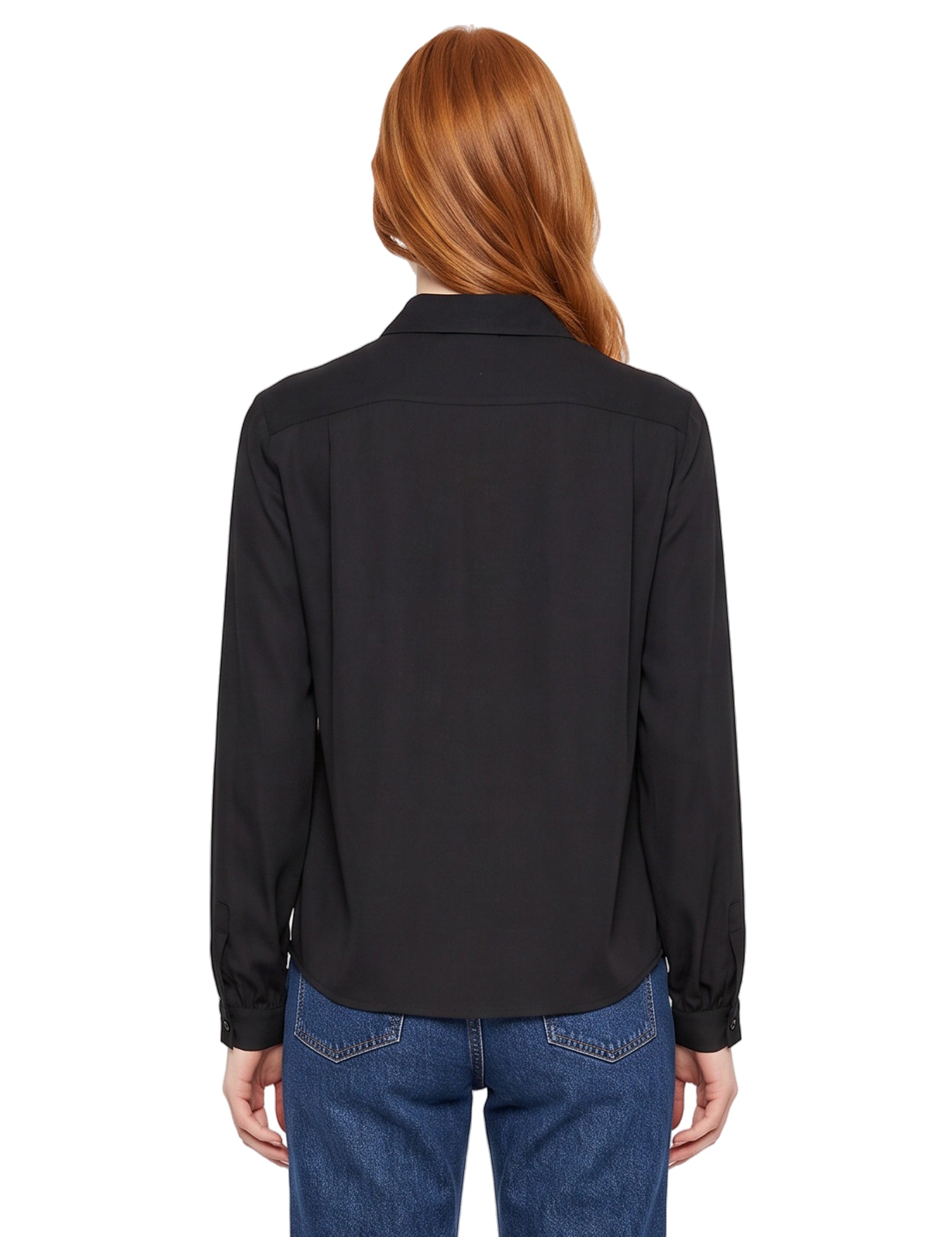 Camicia Leccio in nero 