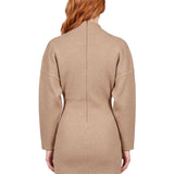 Abito corto Racconto in beige 