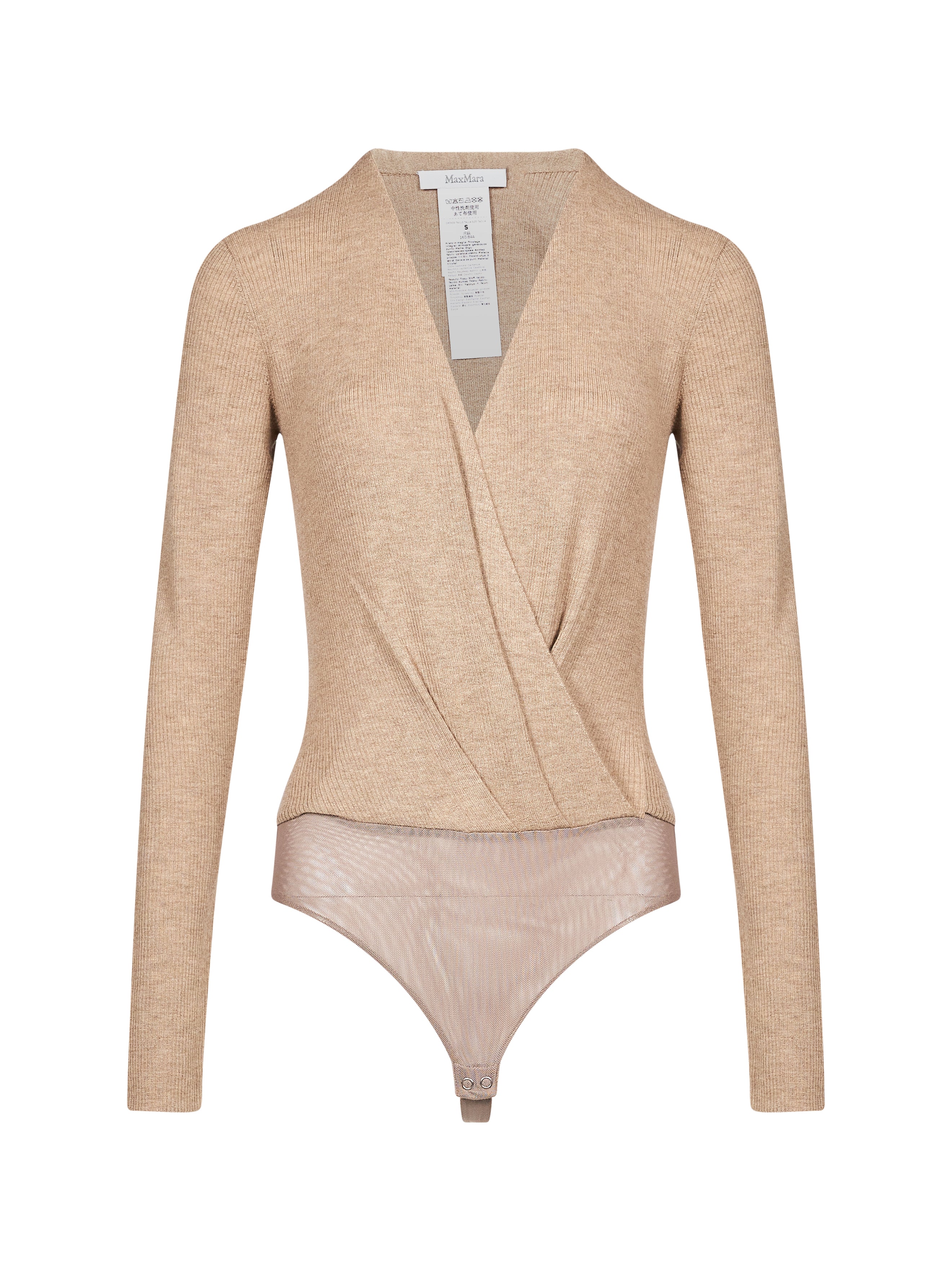 Maglia body Gelato in beige 
