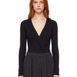 Maglia body Gelato in nero 