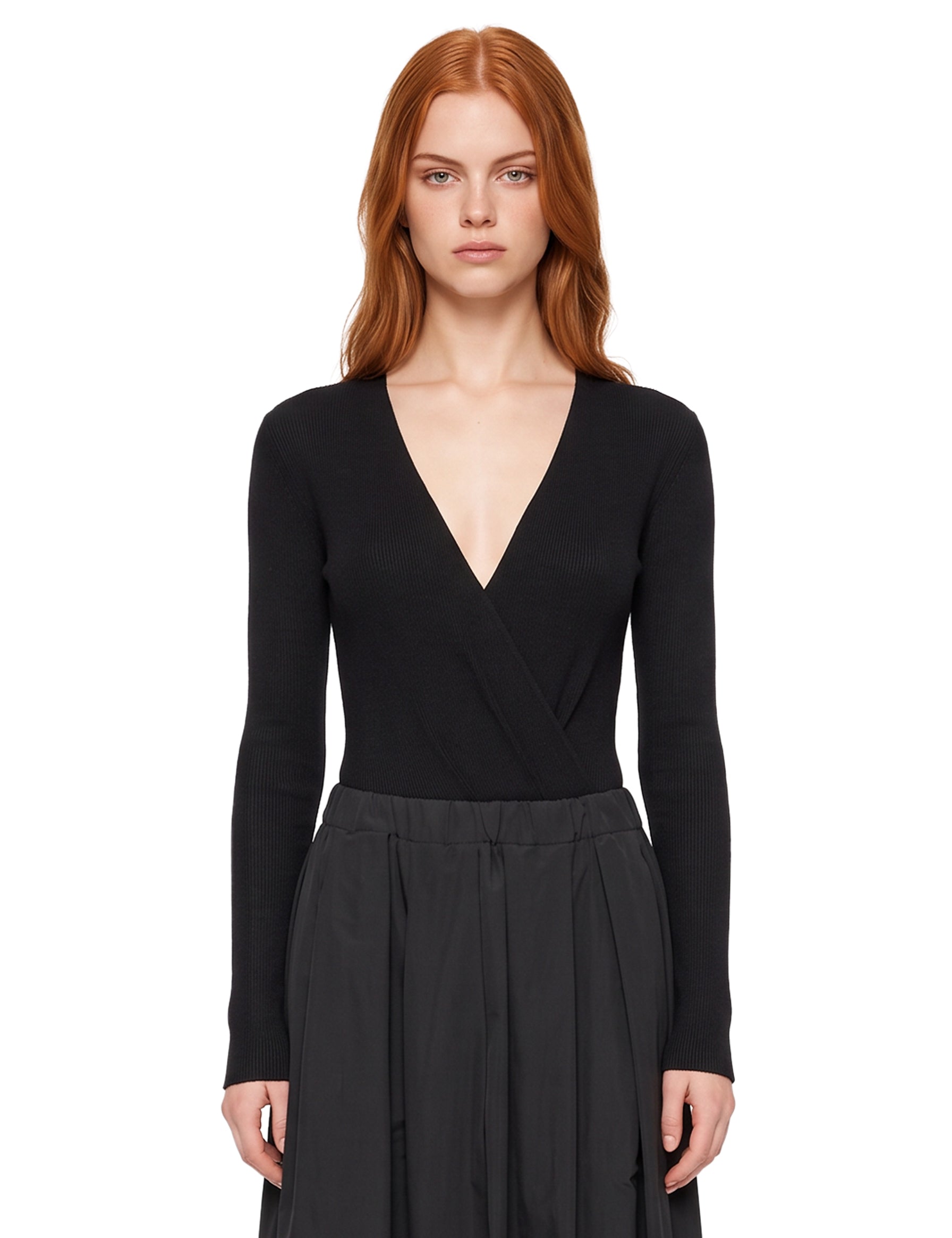 Maglia body Gelato in nero 