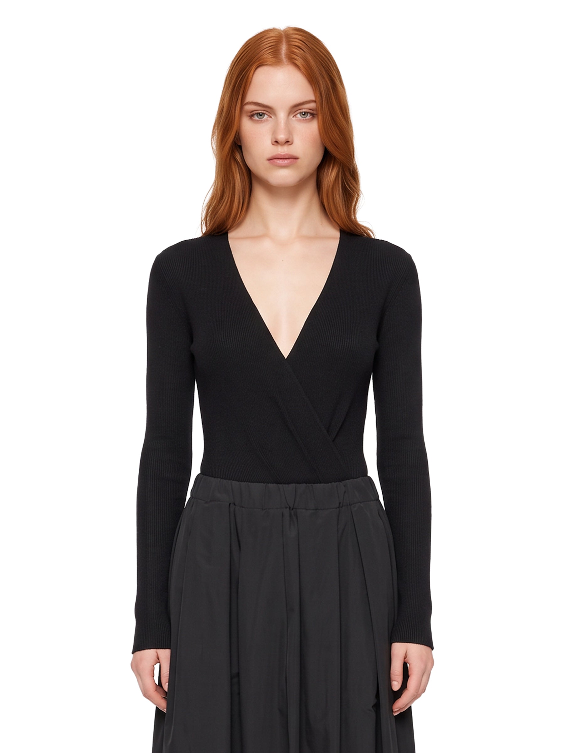 Maglia body Gelato in nero 