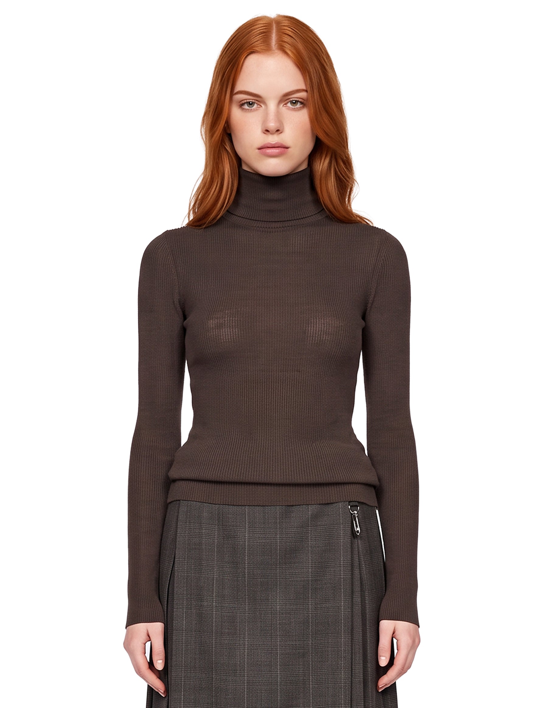 Maglia Cavallo in marrone 