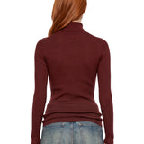 Maglia Cavallo in bordeaux 