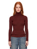 Horse sweater in burgundy