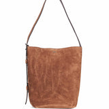 Borsa a spalla Archetipo in marrone 