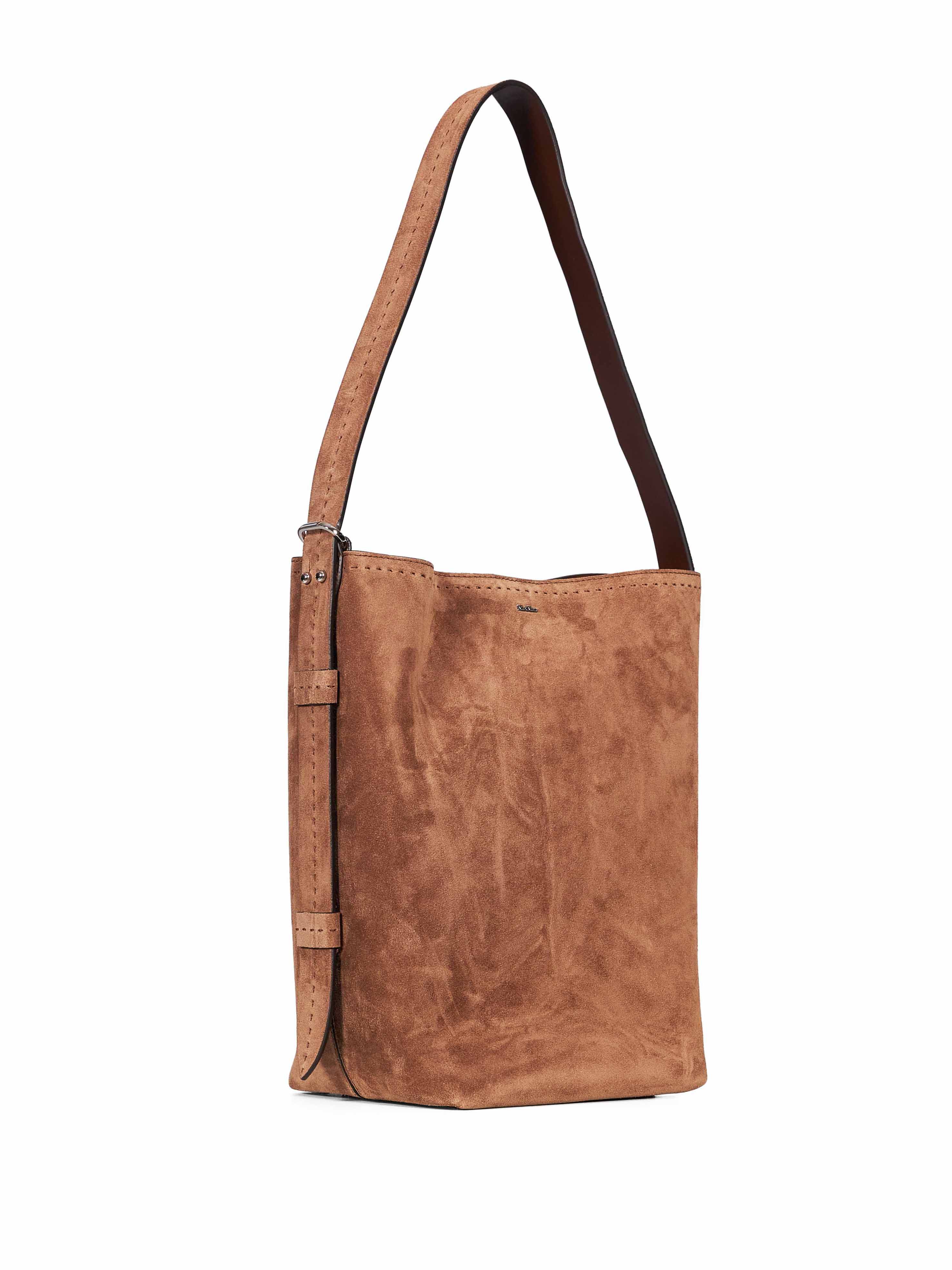 Borsa a spalla Archetipo in marrone 