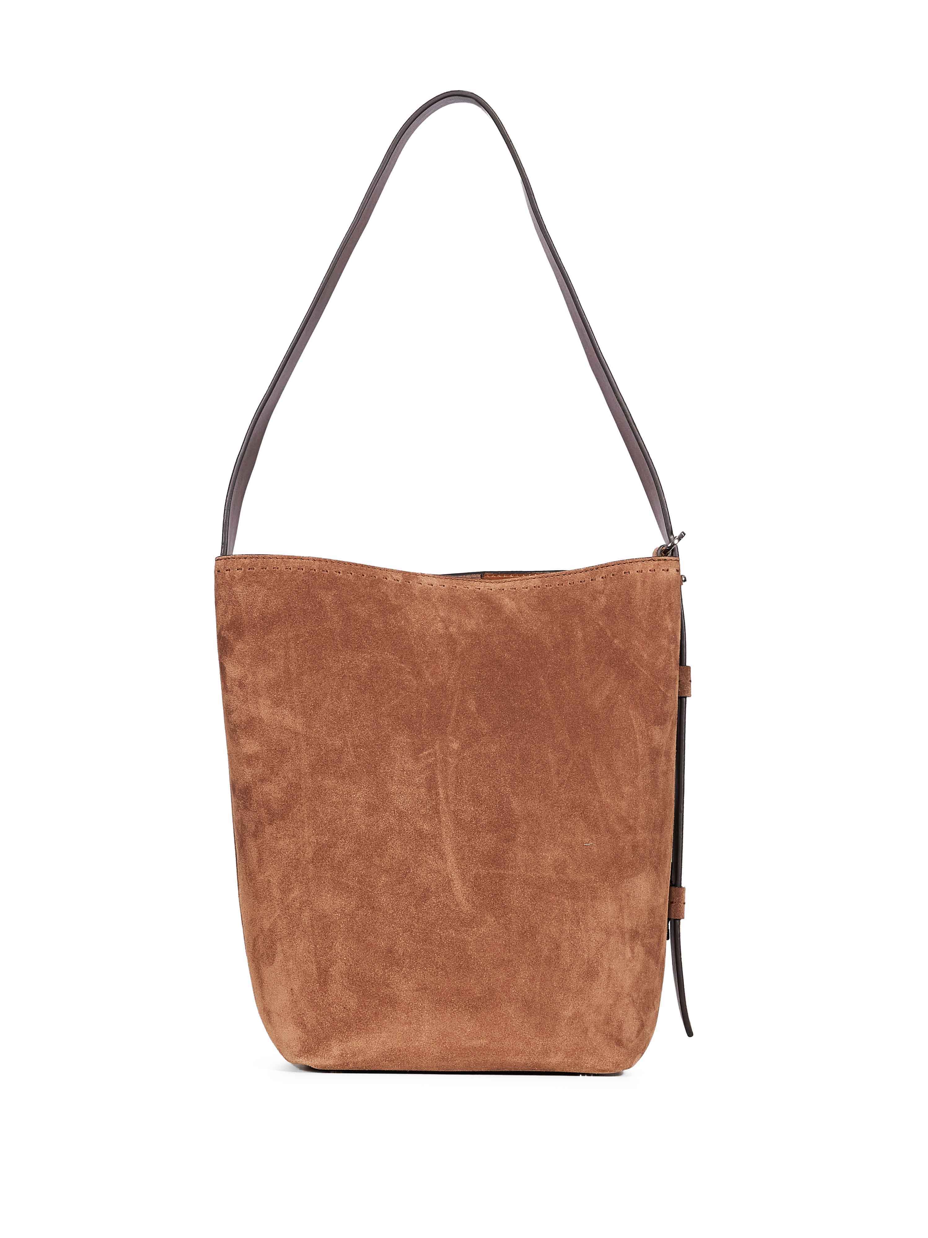 Borsa a spalla Archetipo in marrone 