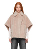 Cappotto doppiopetto Tebe in beige