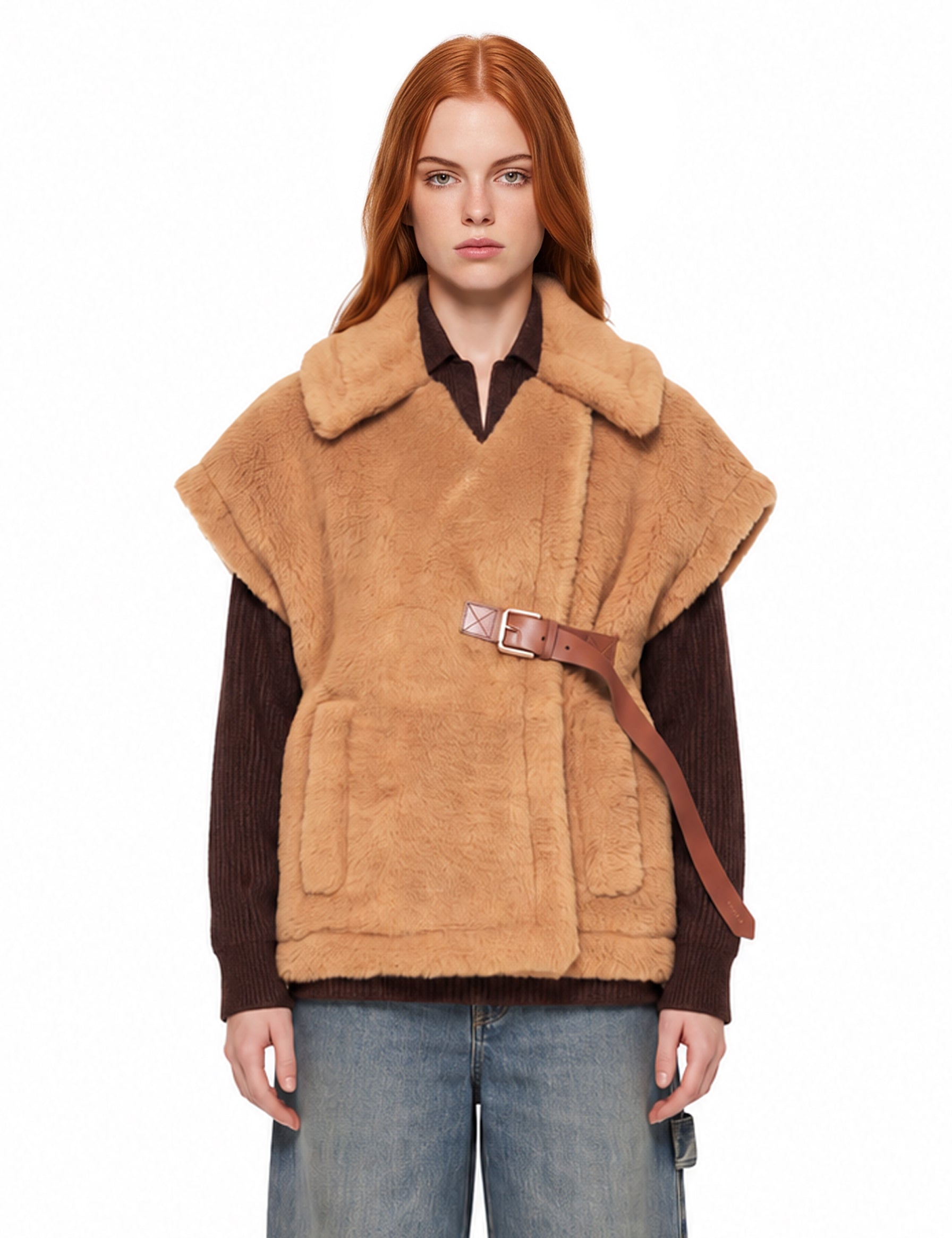 Cappotto Newabavo in marrone 