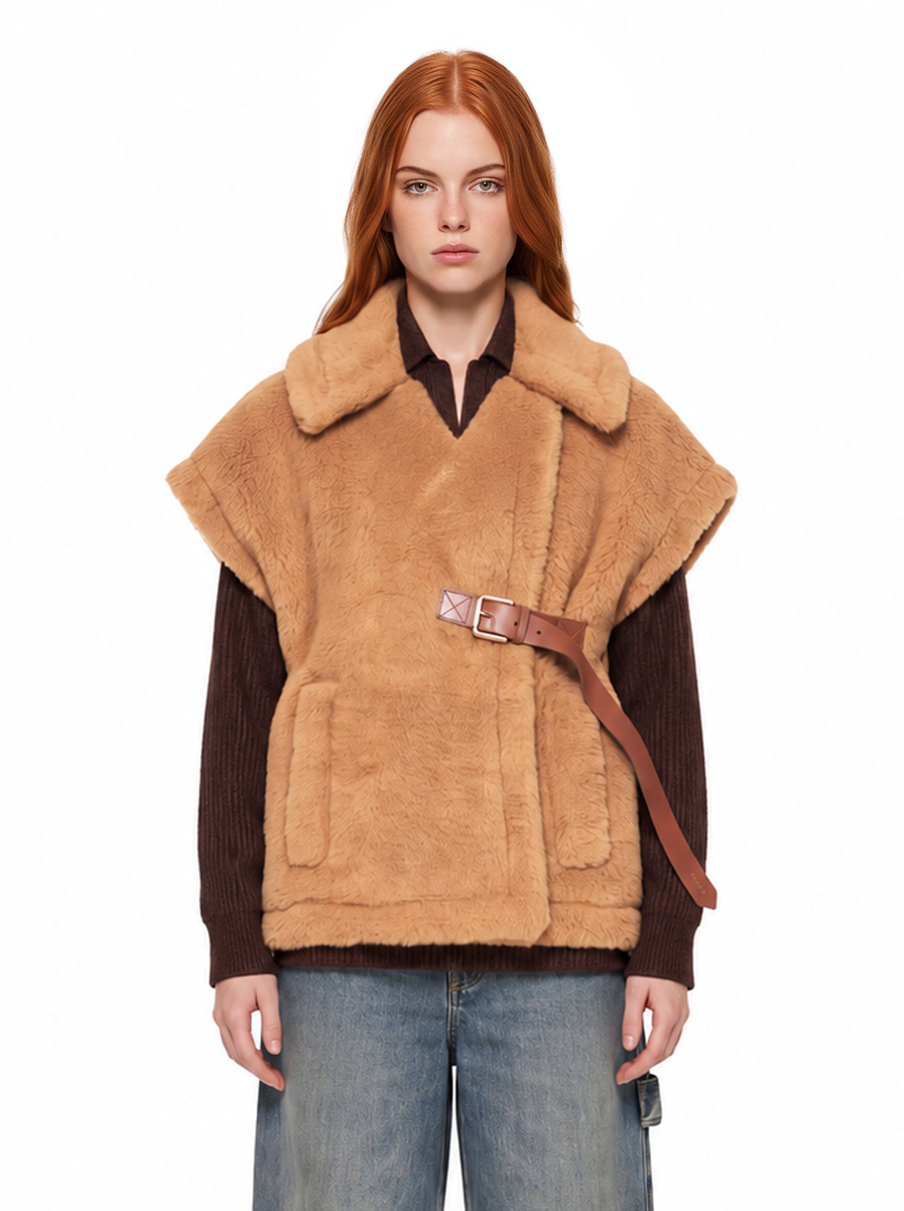 Cappotto Newabavo in marrone 