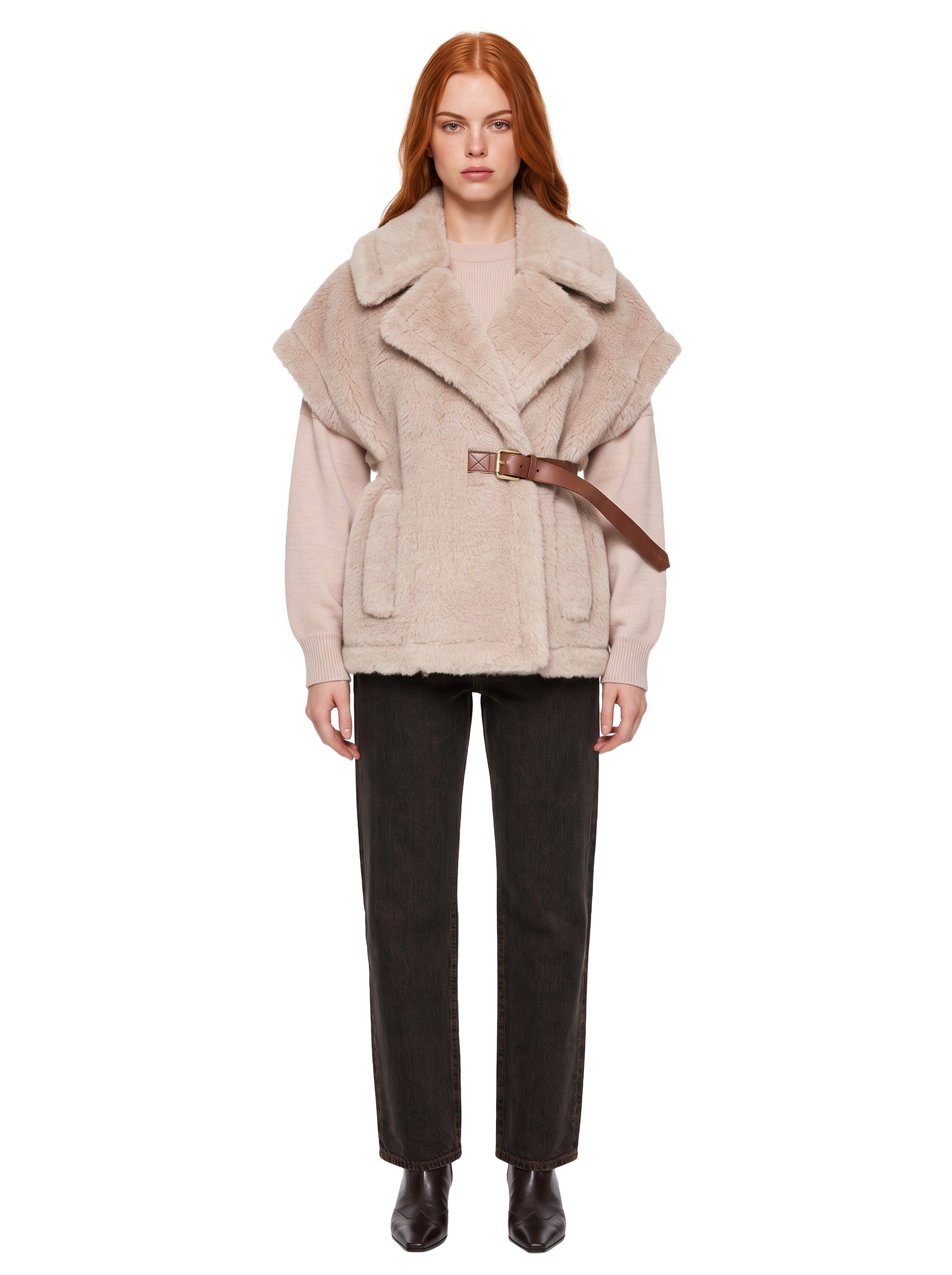 Cappotto Newabavo in beige 