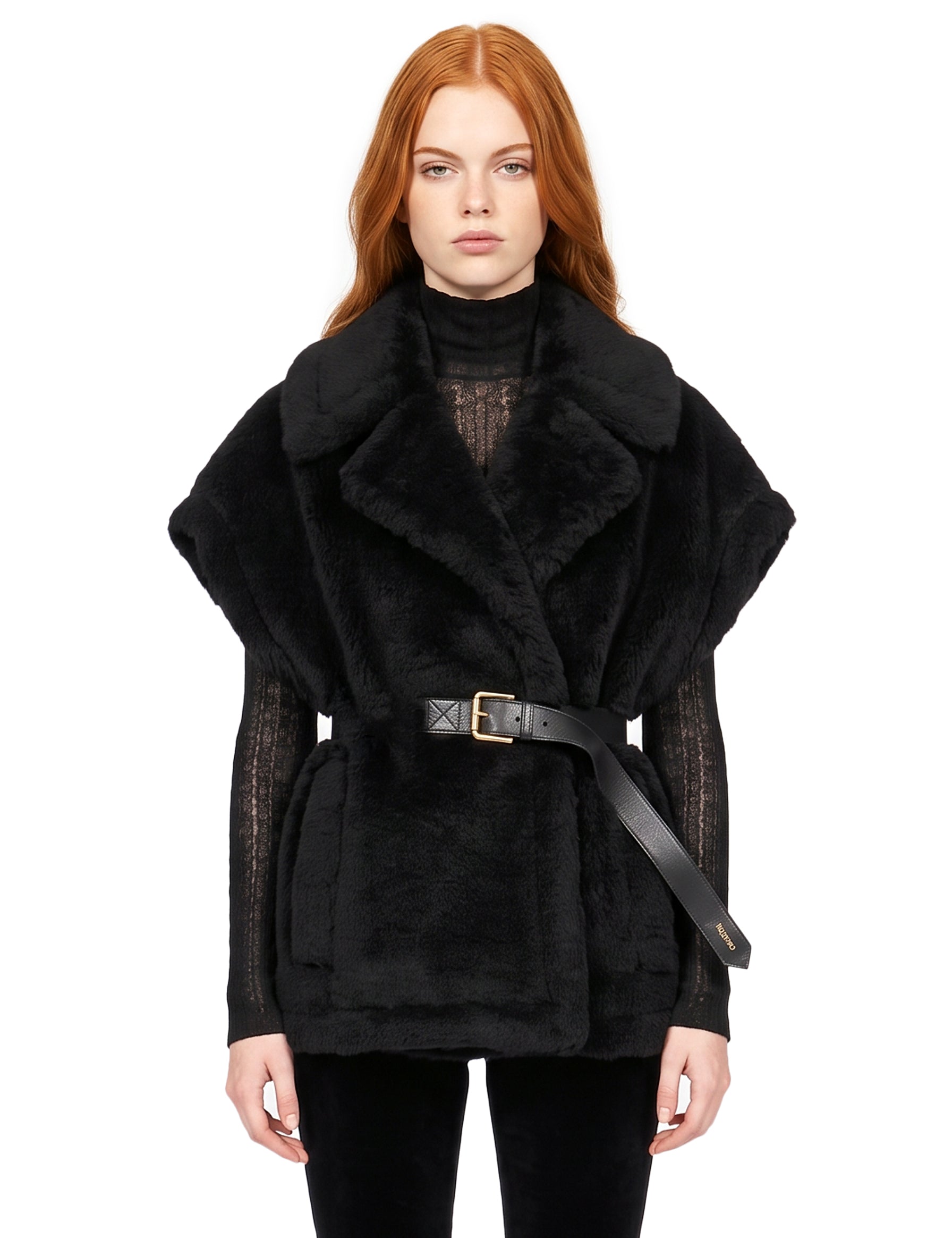 Cappotto Newabavo in nero 