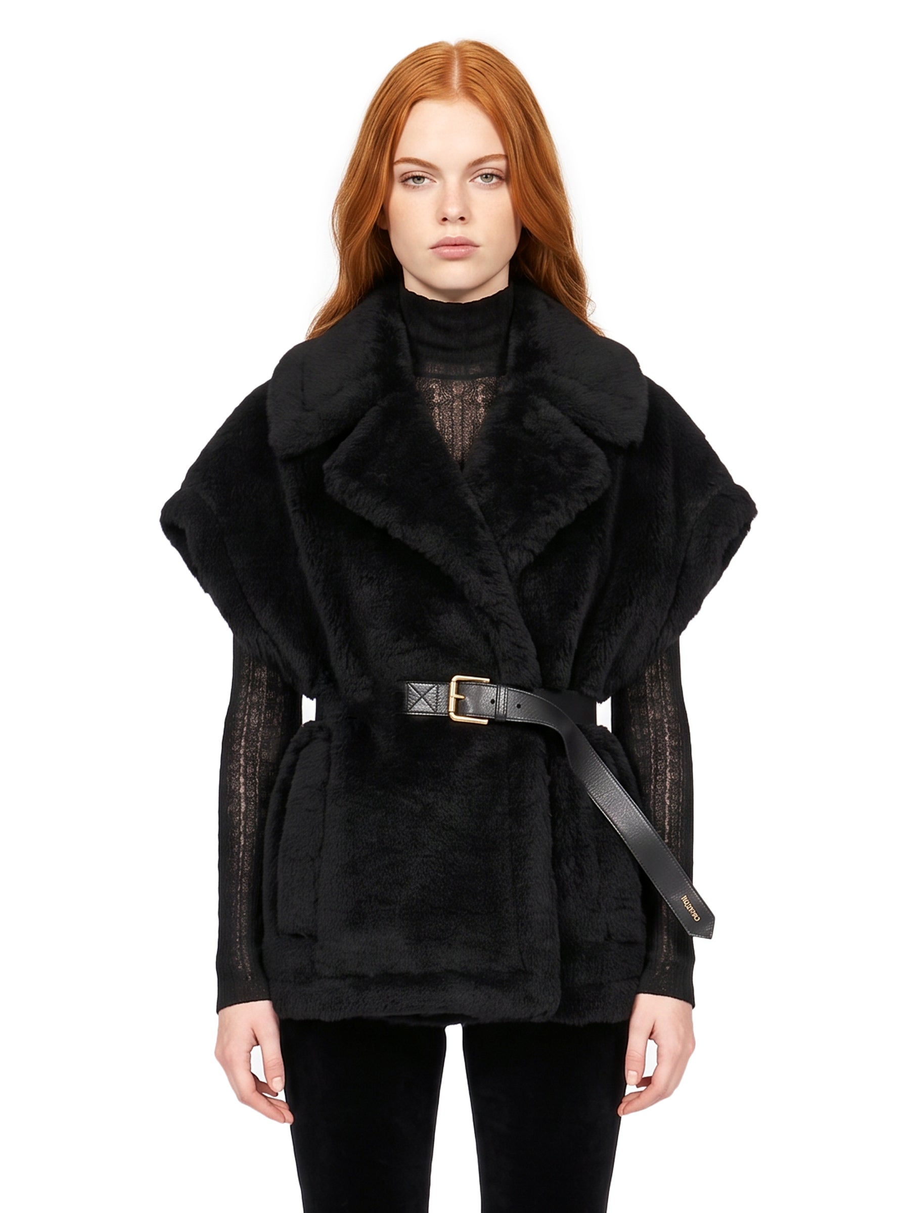 Cappotto Newabavo in nero 