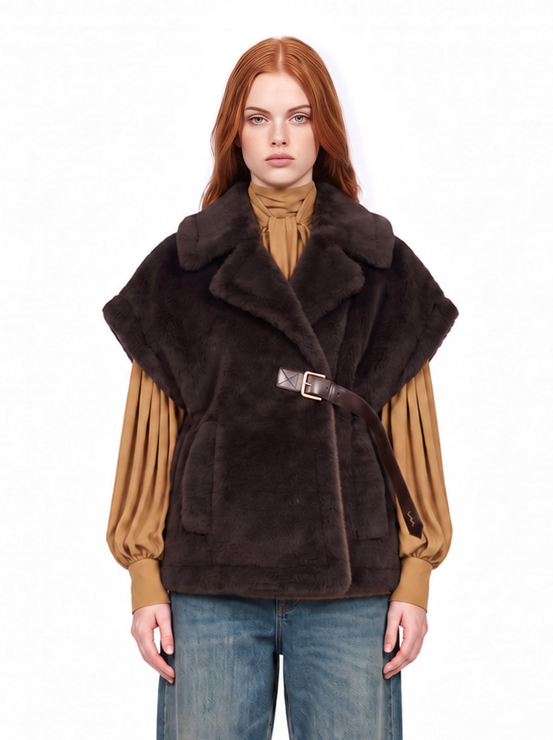 Cappotto Newabavo in marrone 