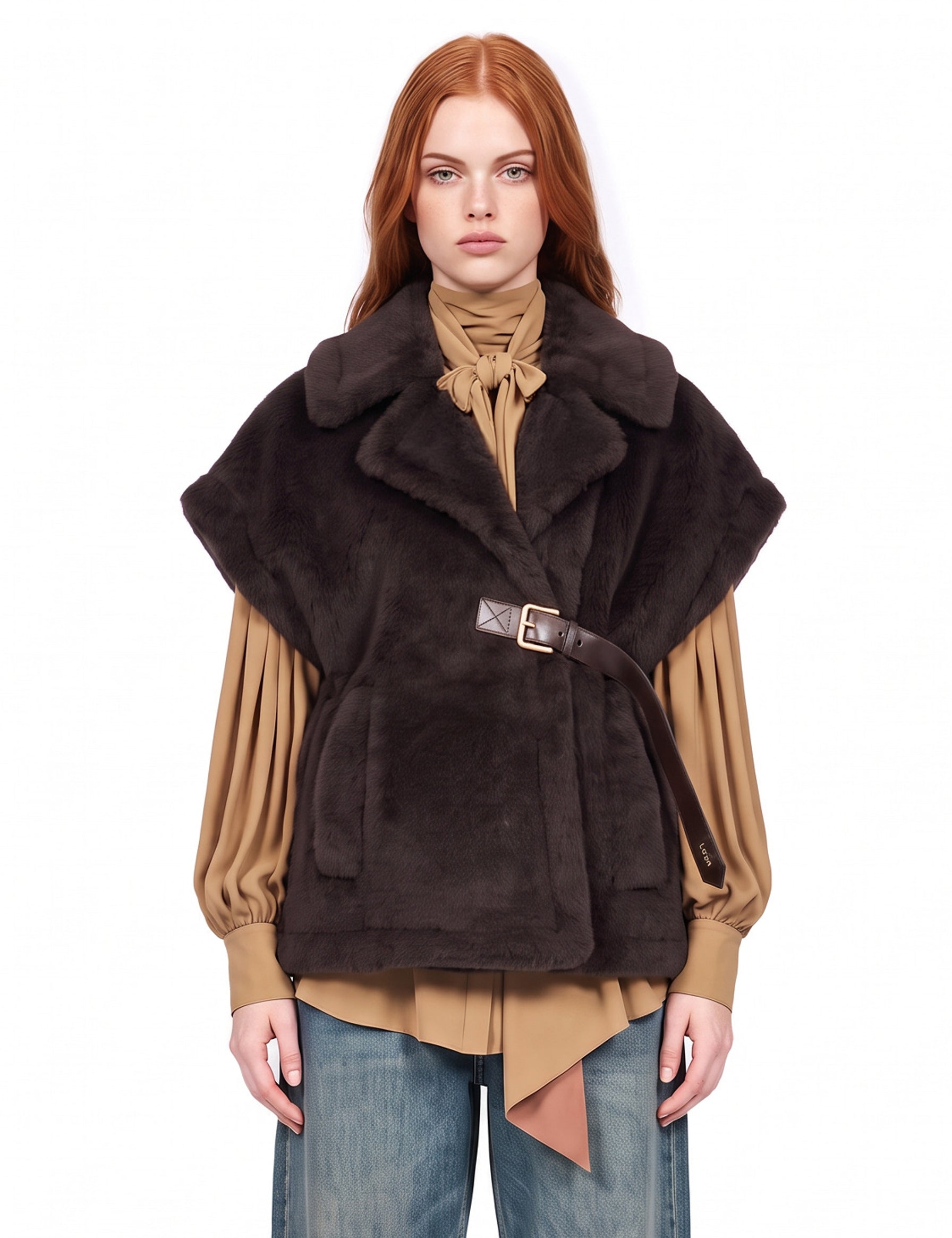 Cappotto Newabavo in marrone 