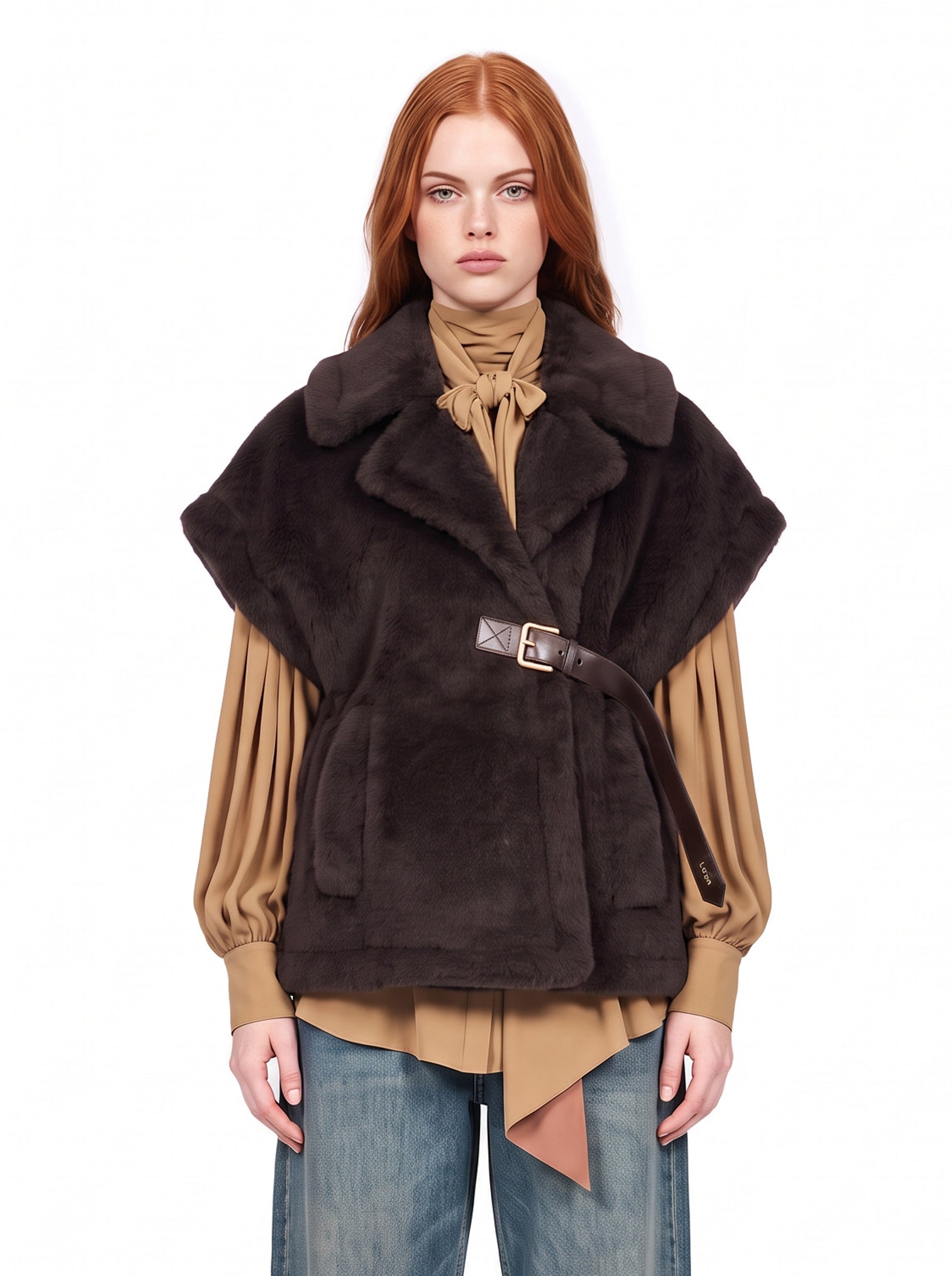 Cappotto Newabavo in marrone 