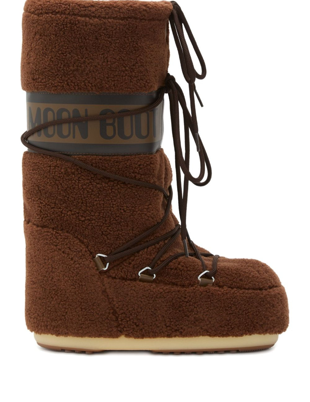 Stivali Icon Fleece in marrone 
