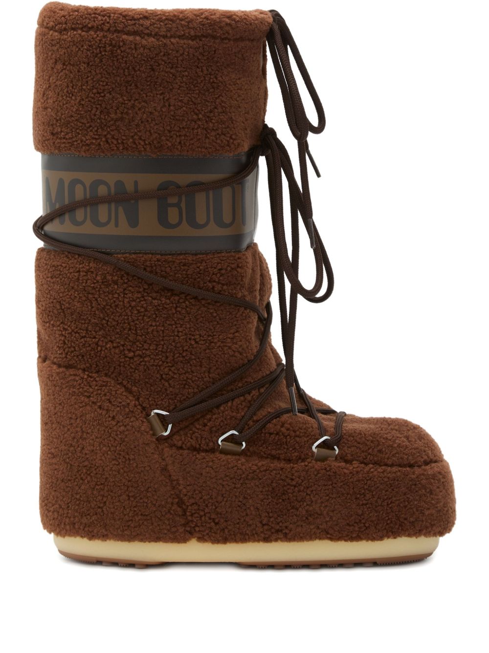 Stivali Icon Fleece in marrone 