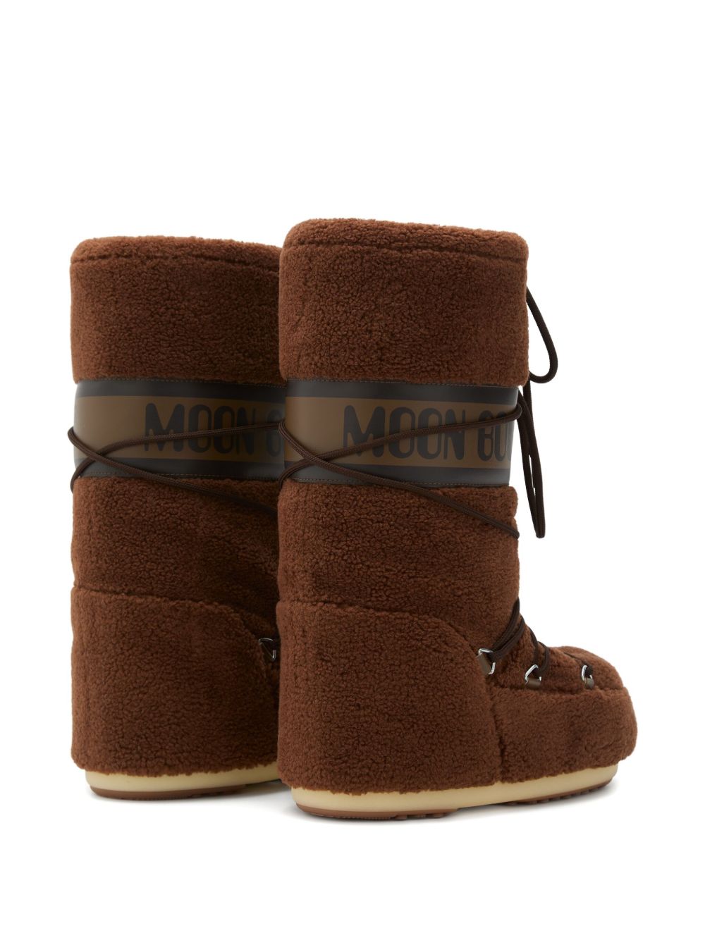 Stivali Icon Fleece in marrone 
