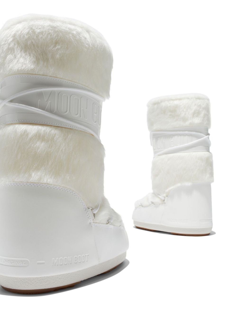 Stivali Icon Fur in bianco 