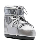Stivaletti Icon Low Glance in argento 