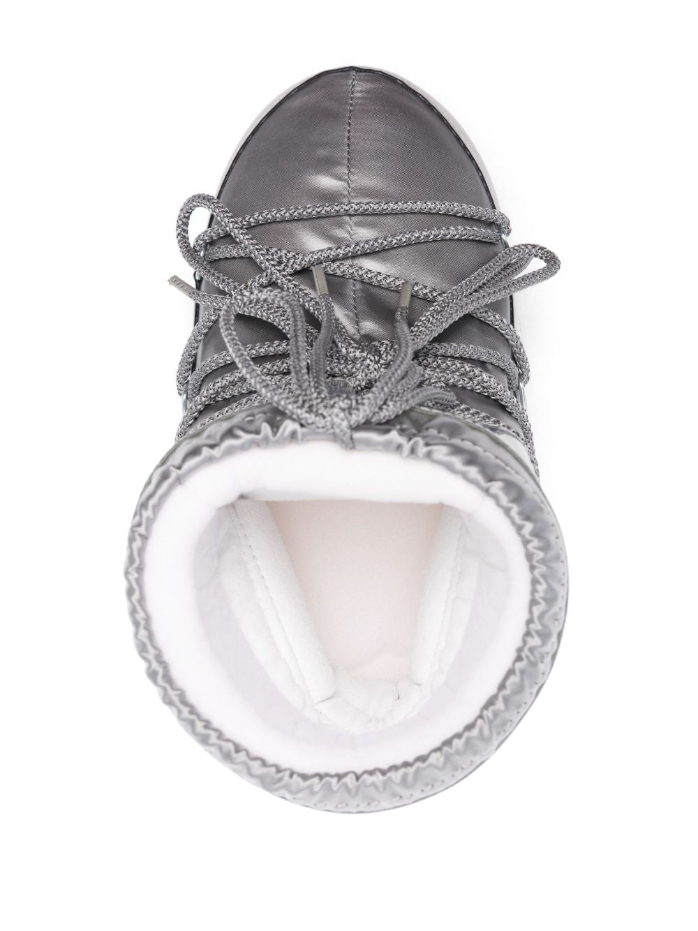 Stivaletti Icon Low Glance in argento 