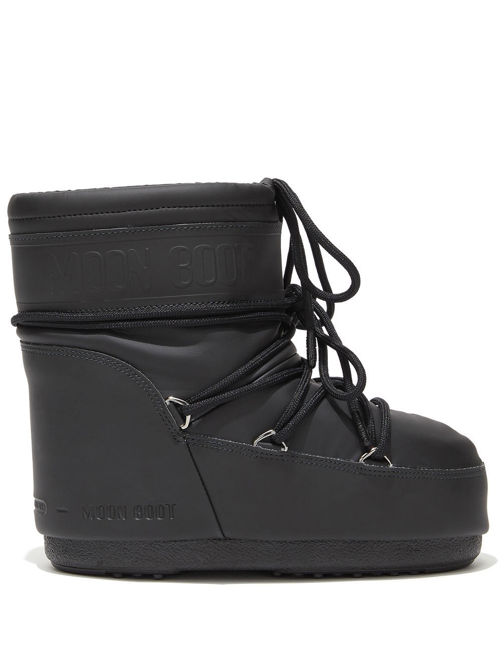 Stivaletti Icon Low Rubber in nero 