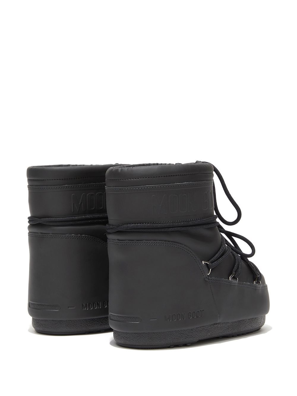 Stivaletti Icon Low Rubber in nero 
