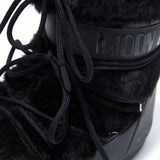 Stivaletti Icon Low Fur in nero 