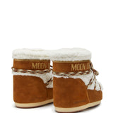 Stivaletti Icon Low Shearling in marrone 