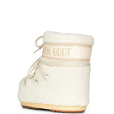 Stivaletti Icon Low Fleece in avorio 
