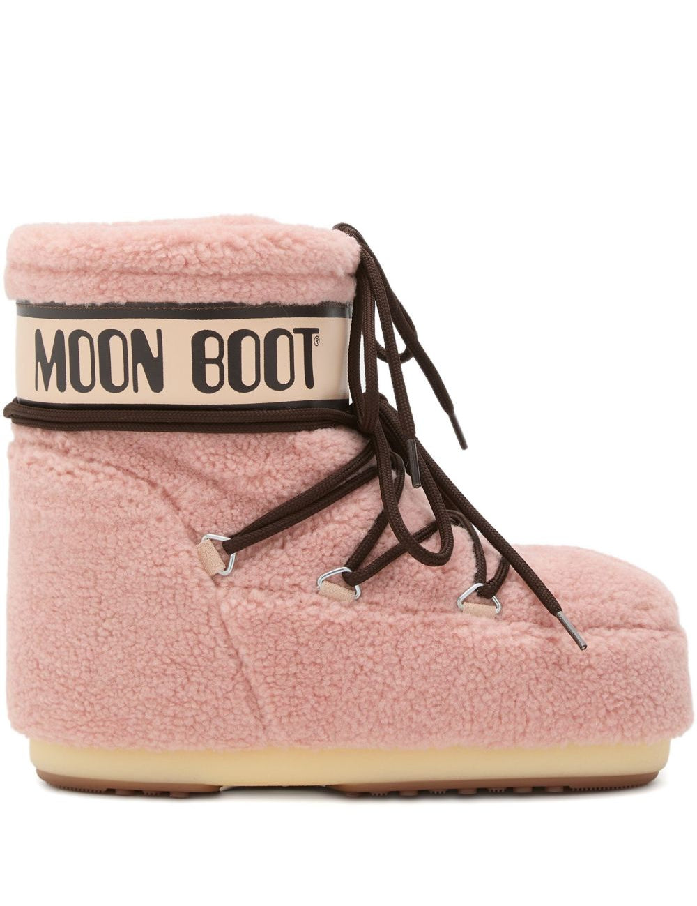 Stivaletti Icon Low Fleece in rosa 
