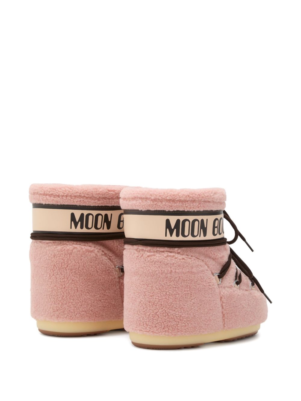 Stivaletti Icon Low Fleece in rosa 
