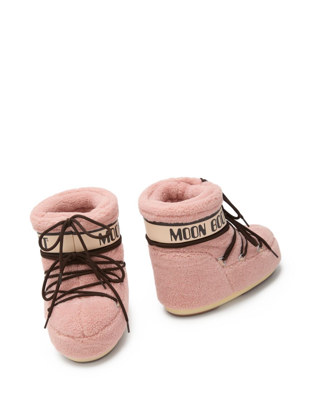 Stivaletti Icon Low Fleece in rosa 