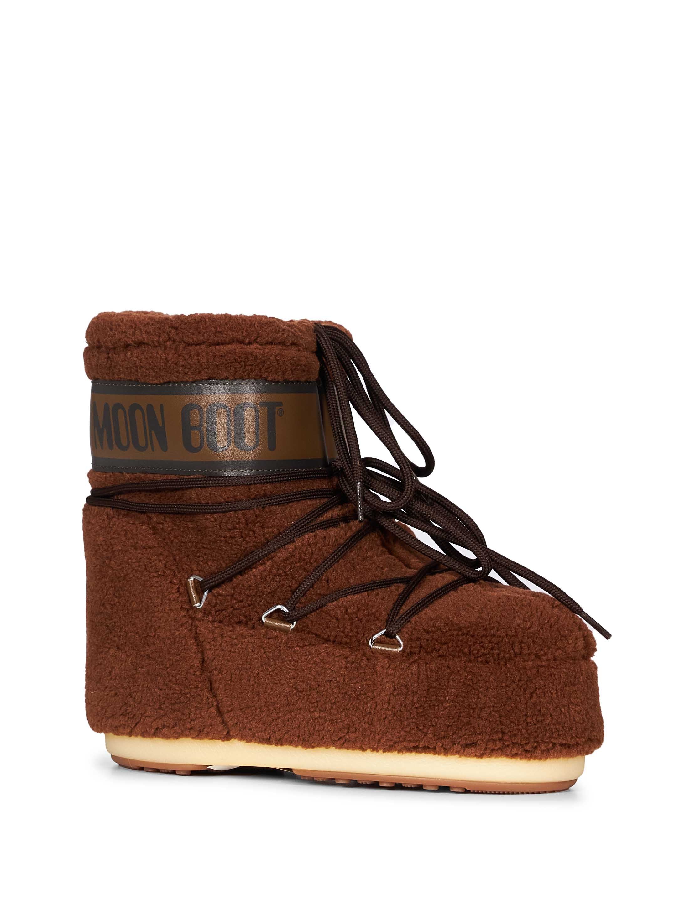 Stivaletti Icon Low Fleece in marrone 