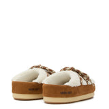 Mules Evx shearling in marrone 