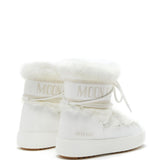 Stivaletti Ltrack Low Fur in bianco 