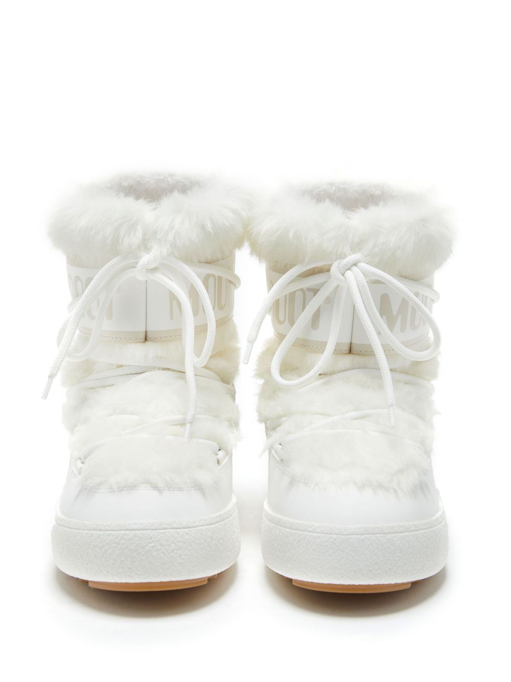 Stivaletti Ltrack Low Fur in bianco 