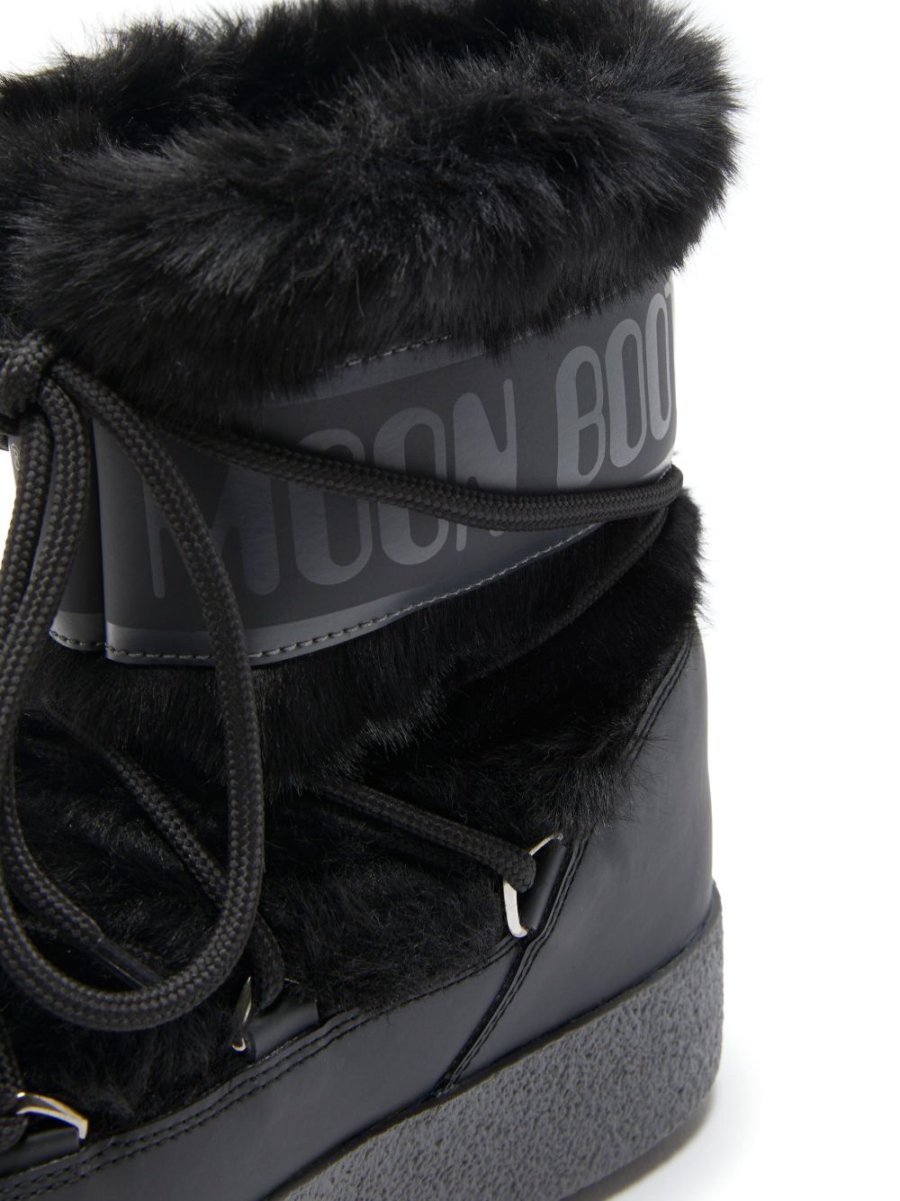 Stivaletti Ltrack Low Fur in nero 