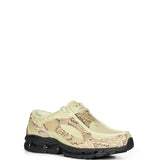 Sneakers 1890 effetto cocco in avorio 
